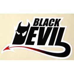 Naklejka -Black Devil